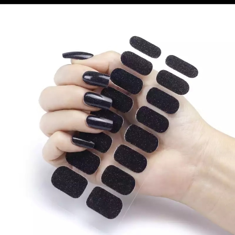 5 Sheets of Full  Nail Art Self Adhesive Stickers for Manicure